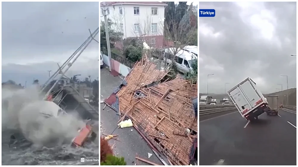 Furtuni violente în Turcia: cel puțin cinci persoane au murit și mai multe au fost rănite