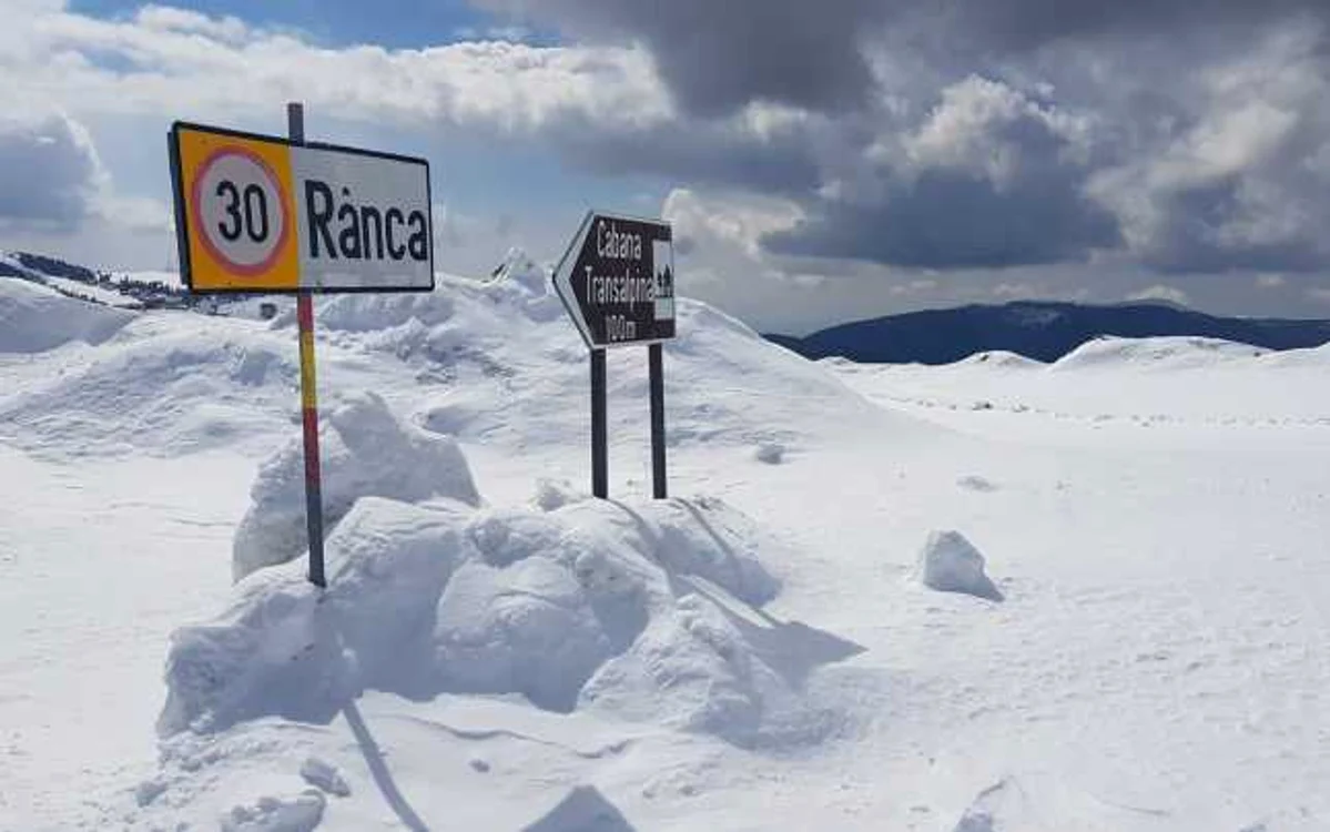 Transalpina va fi închisă până la vară