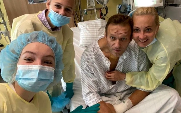 Navalnii dupa iesirea din coma FOTO Instagram