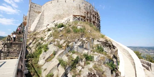 Cetatea Devei în august 2014