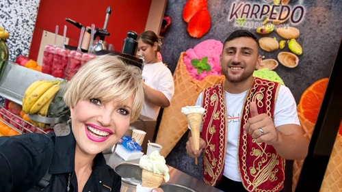 Marina Almășan se află în Turcia. Filmează pentru emisiunea sa de turism de la TVR 2 