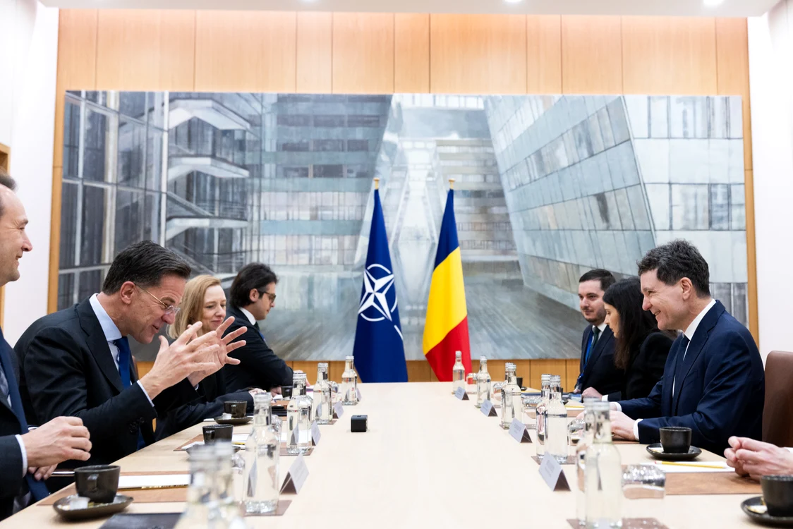Secretarul general al NATO, Mark Rutte, va fi prezent la summitul B9. FOTO: Presidency.ro