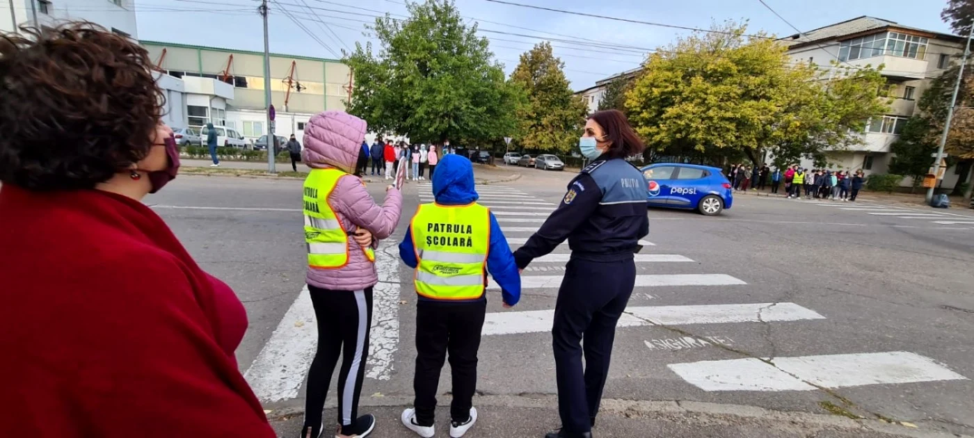 Patrula şcolară, proiect educaţional la Focşani