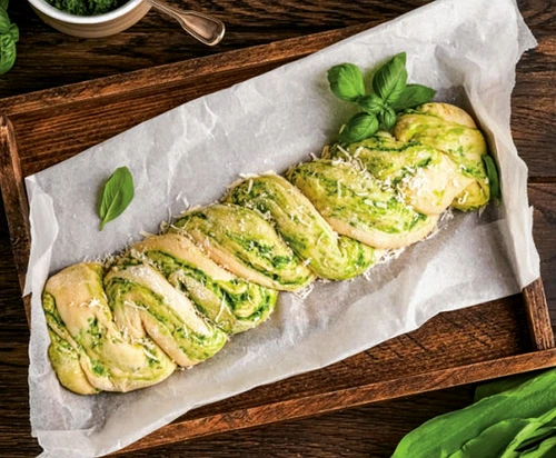 paine impletita cu pesto de leurda jpg