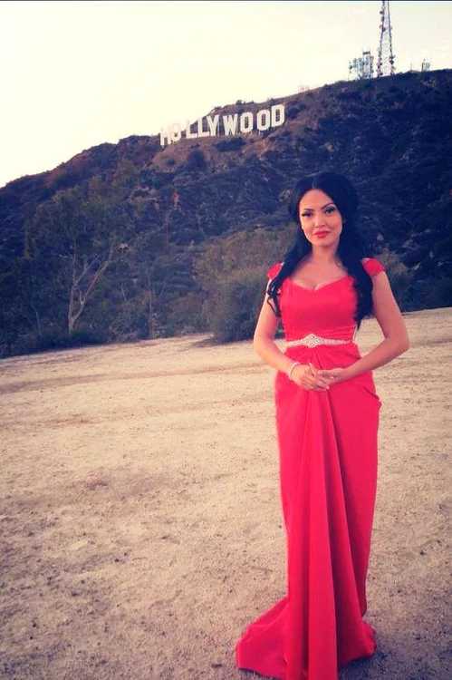 Andreea Mantea a filmat la Hollywood