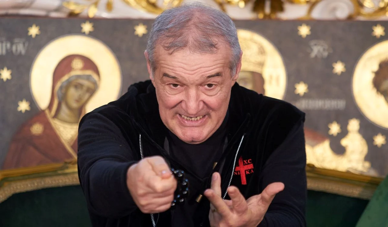 Gigi Becali, disperat că meciurile FCSB nu se văd la televizor. Foto Sportpictures
