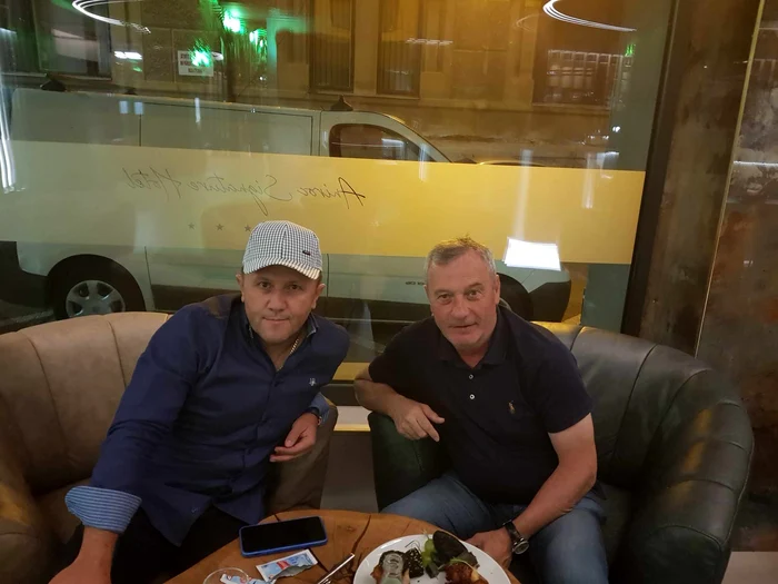 Mircea Rednic alături de Cristian Păcurar FOTO Claudia Untaru