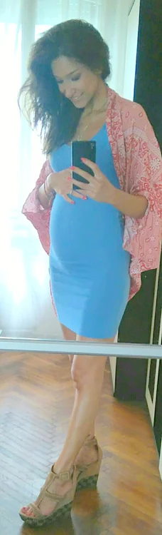 Ioana Dichiseanu (29 de ani) este gravidă în șase luni