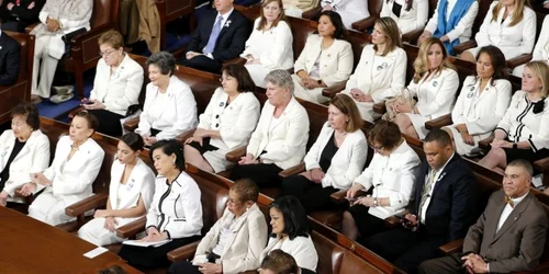 Democratele in alb la discursul Starea Natiunii FOTO EPA-EFE