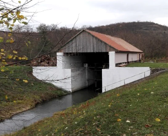 Priza de captare Buteni FOTO Lucarea coordonată de Doru Sinaci și Sorin Bulboacă