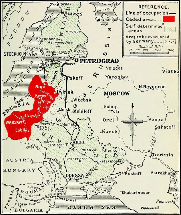 Map Treaty Brest Litovsk jpg jpeg