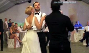Oana Ioniţă şi Florin Budnaru au avut o nuntă de vis (capturi Acasa TV) jpeg