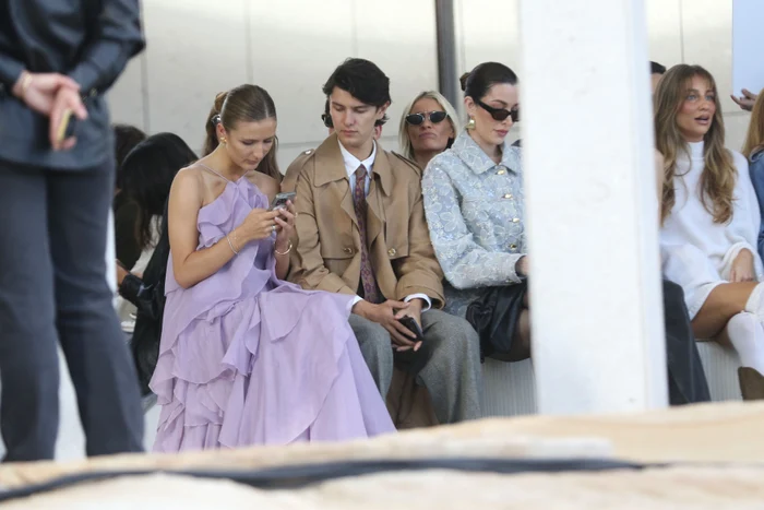 Contele Nikolai de Monpezat și Benedikte Thoustrup la showul Aje de la Australian Fashion Week 2025, Profimedia jpg