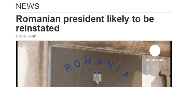 Presa europeană aşteaptă decizia Curţii Constituţionale