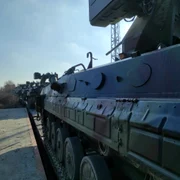 tehnica de tip MLI a Batalionului 911 Infanterie ”Capidava” din Medgidia este trasnportată pe calea ferată la Bucureşti foto mapn