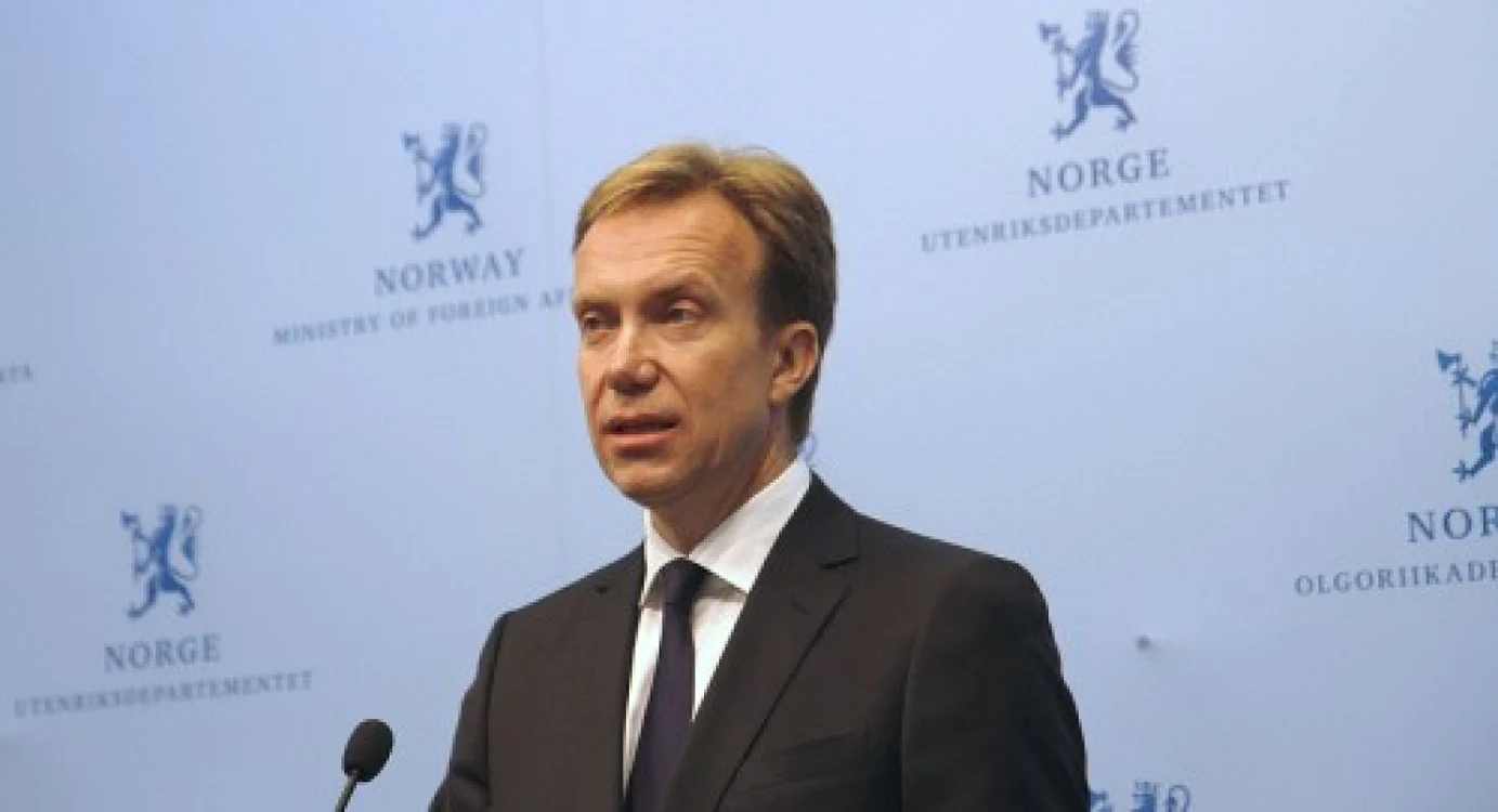 Ministrul norvegian de Externe, Børge Brende