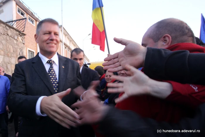 Klaus Iohannis a câştigat alegerile prezidenţiale Foto:Daniel Guţă