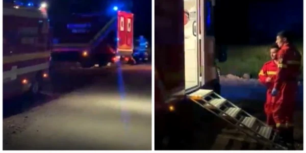Incendiu în spitalul din Aleşd Bihor Sursa captură video