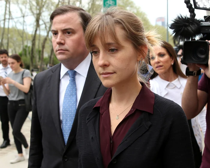 Actrița Allison Mack a fost condamnată la trei ani de închisoareFoto: Getty