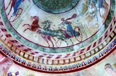 Car de curse, reproducere din Mormântului Tracic de la Kazanlâk (© Wikimedia Commons)