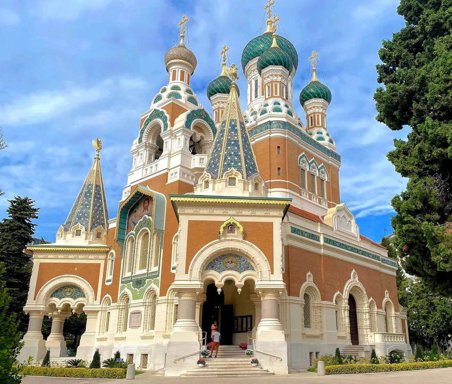 Catedrala ortodoxă Saint-Nicolas de Nice (© Amin / Wikimedia Commons)