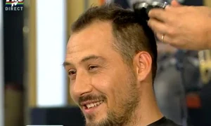Ştefan Stan a pierdut pariul cu Măruţă şi s a tuns în direct jpeg
