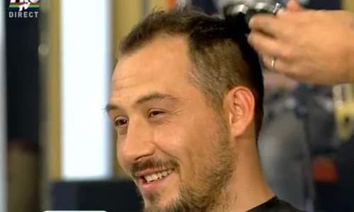 Ştefan Stan a pierdut pariul cu Măruţă şi s a tuns în direct jpeg