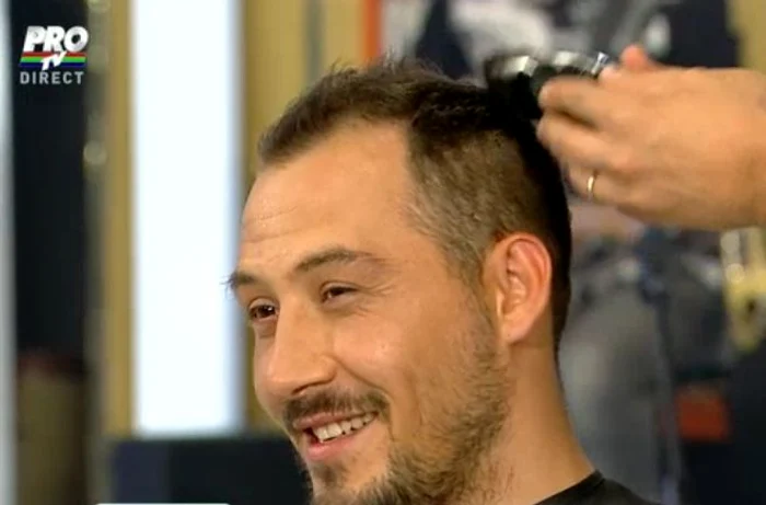 Ştefan Stan a pierdut pariul cu Măruţă şi s-a tuns în direct