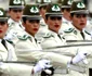 Chile. Poliţiste la parada dedicată aniversării a 205 ani de la declararea independenţei statului Chile faţă de Spania. Eveniment desfăşurat la Santiago de Chile