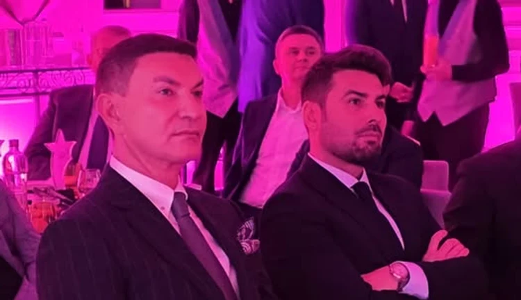 Fotografia publicată de Adrian Mutu, cu Cristi Borcea - Foto: Facebook 