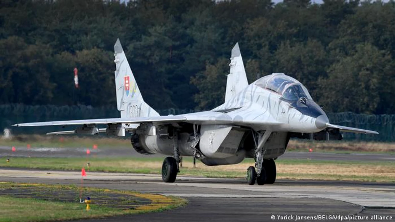 Avion de luptă MiG-29 din dotarea Forţelor Aeriene Slovace