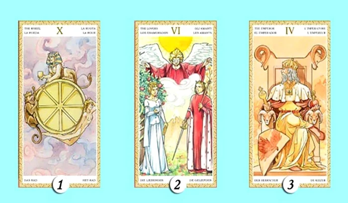 Cărți de tarot.