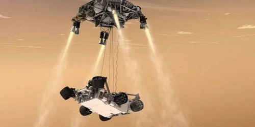 Roverul Curiosity a aterizat pe Marte luni dimineață 