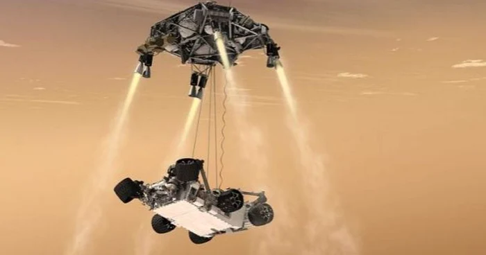 Roverul Curiosity a aterizat pe Marte luni dimineață