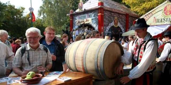 La Chișinău, ziua vinului se sărbătorește cu mare fast