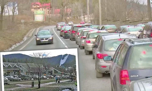 Pe DN1, pe sensul de mers dinspre Braşov către  Bucureşti, coloana de maşini a înaintat cu 20 30 km/h jpeg
