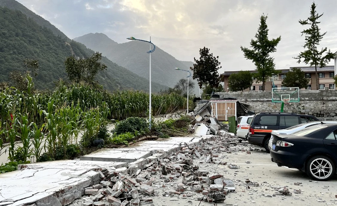 Un cutremur puternic a lovit sud vestul Chinei FOTO AFP