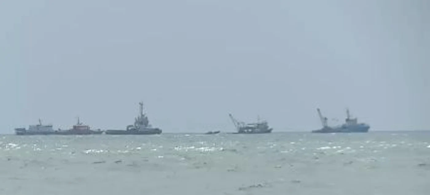 
    Un pescador românesc s-a scufundat în Marea NeagrăFoto: captură DIGI24  