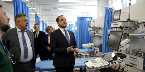 Secretar de stat Alexandru Rogobete la Urgente Pitesti foto Denis Grigorescu jpeg