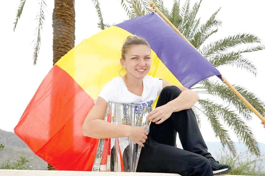 
    Simona Halep, o jucătoare mândră de ţara eiFoto: Guliver/ GettyImages  