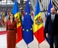Maia Sandu si Charles Michel