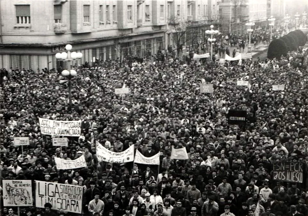 Proclamația de la Timișoara a fost adoptată în 1990. Foto: Arhivă