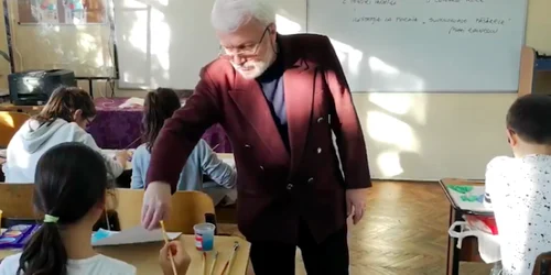 Adrian Drăguţ profesor de desen din Constanţa Sursa Primăria Constanţa