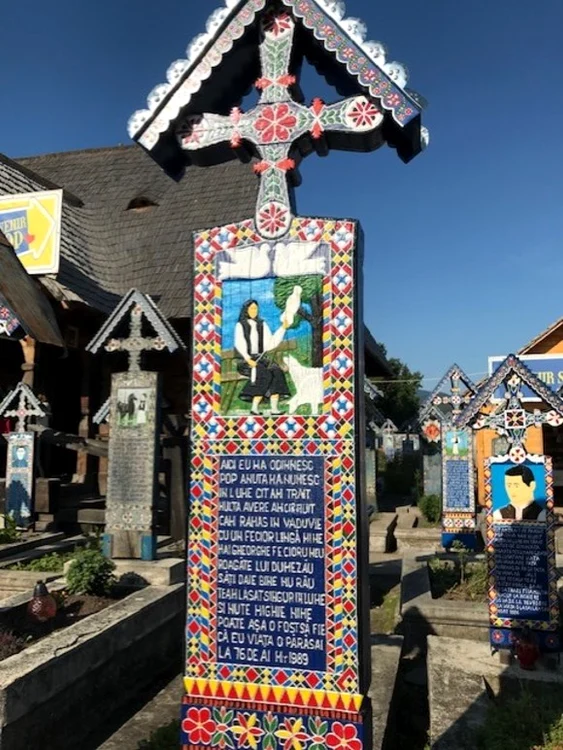 
    Reporterul Click! a vizitat cimitirul din Săpânțafoto: Alina Erimia  