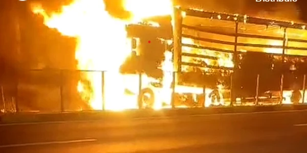 incendiu tir captura video Incomod media png