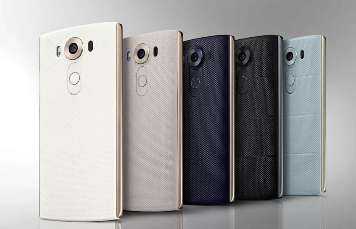 Variantele de culoare ale LG V10 .