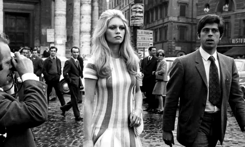 Brigitte Bardot, la Roma, în aprilie 1969 (© Wikimedia Commons)