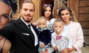 Reacția Alina Laufer după accidentul rutier de azi dimineață al soțului ei cu gemenii