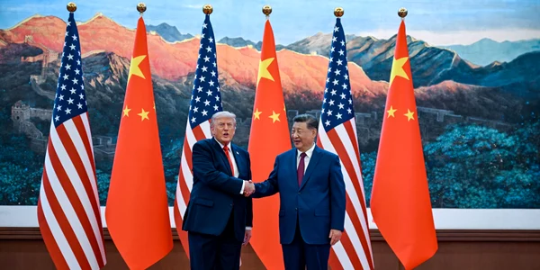 Trump, primit de Xi Jinping la Beijing FOTO AFP
