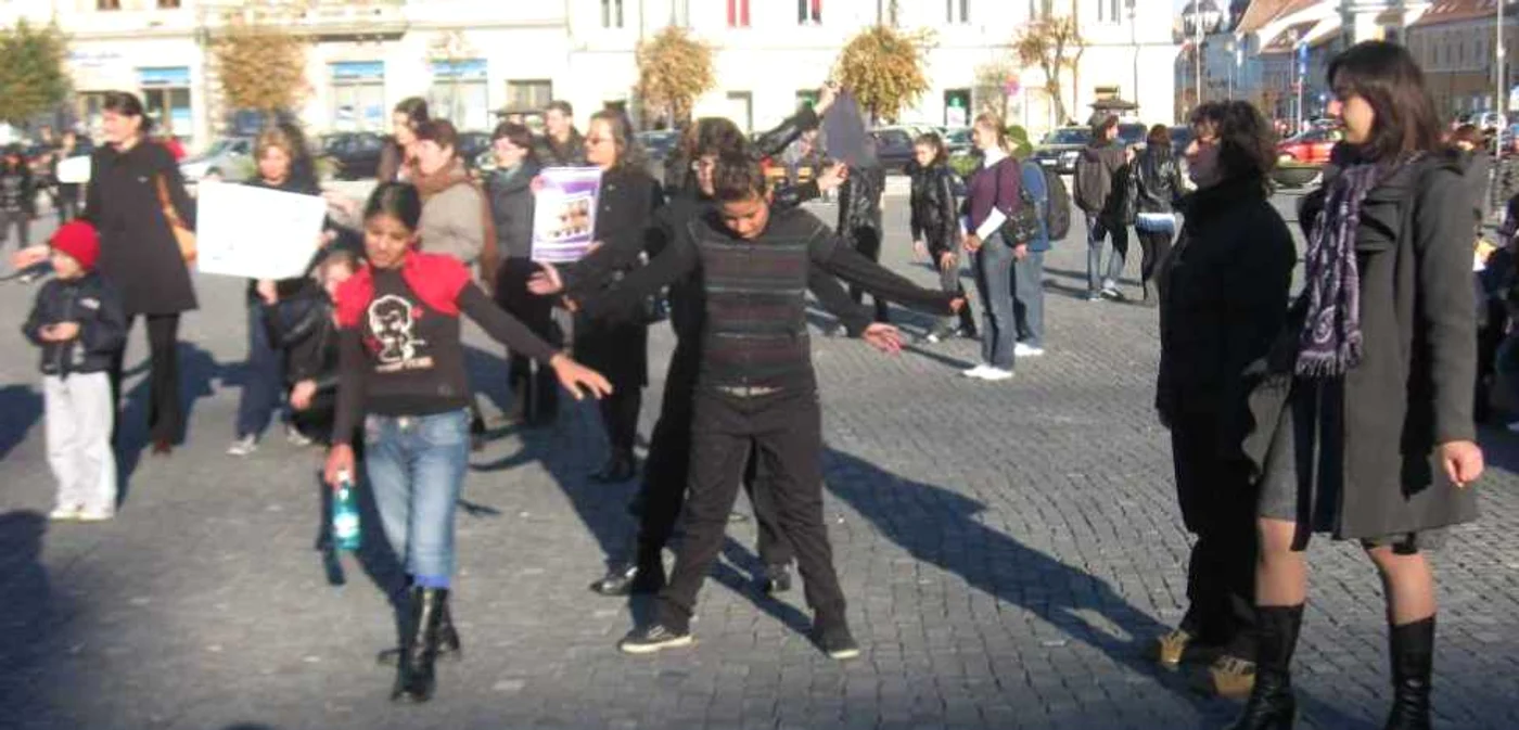 Flashmob la Cluj
